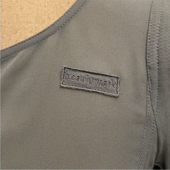 Byron Lars Elegant Blue/gray Women's Top with Floral brooch Accent, S - Picture 2 of 9